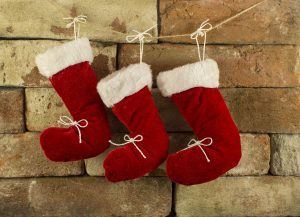 Tres calcetines de Papá Noel