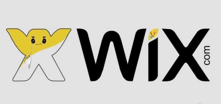 Wix crying because there are better alternatives