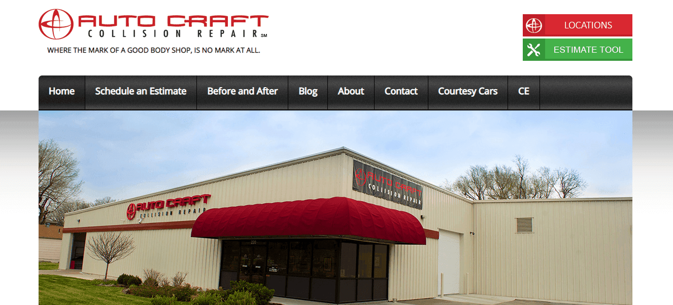 Auto Craft Homepage And Banner