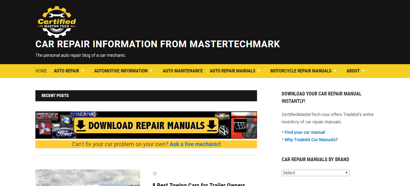 Certified Master Tech's Homepage 