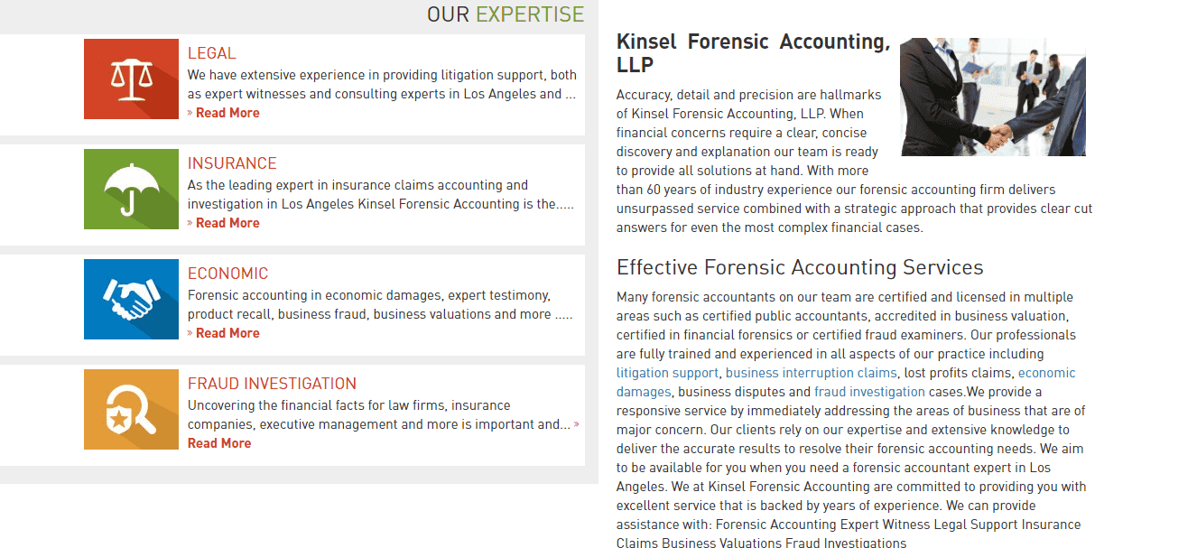 Kinsel Forensic Accounting LLP