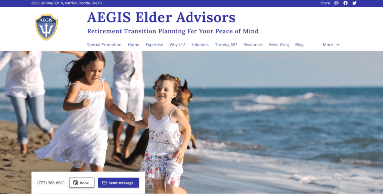Aegis Elder Advisors Homepage