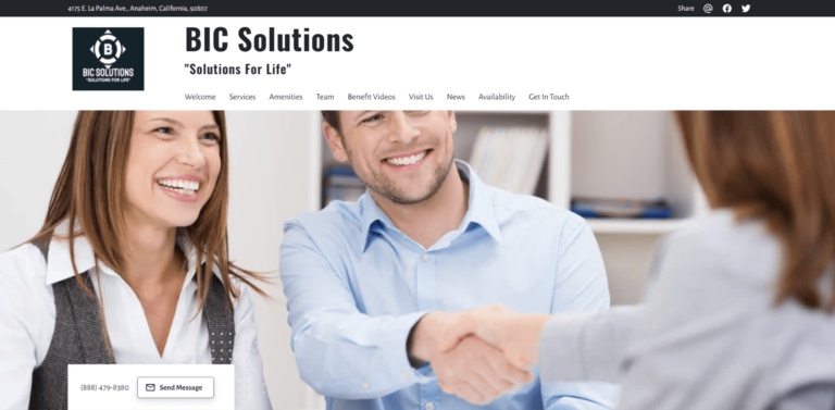 BIC Solutions Homepage