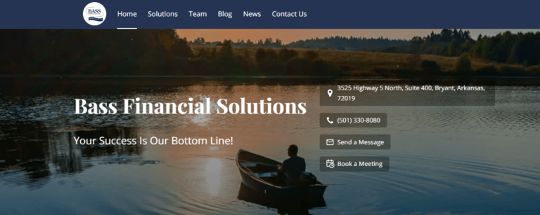 Bass Financial Solutions Homepage