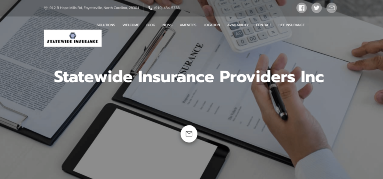 Statewide Insurance Providers homepage