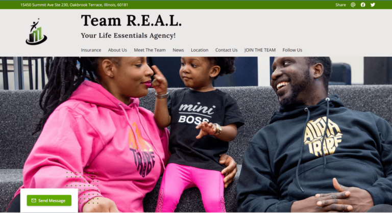 Team R.E.A.L. Homepage