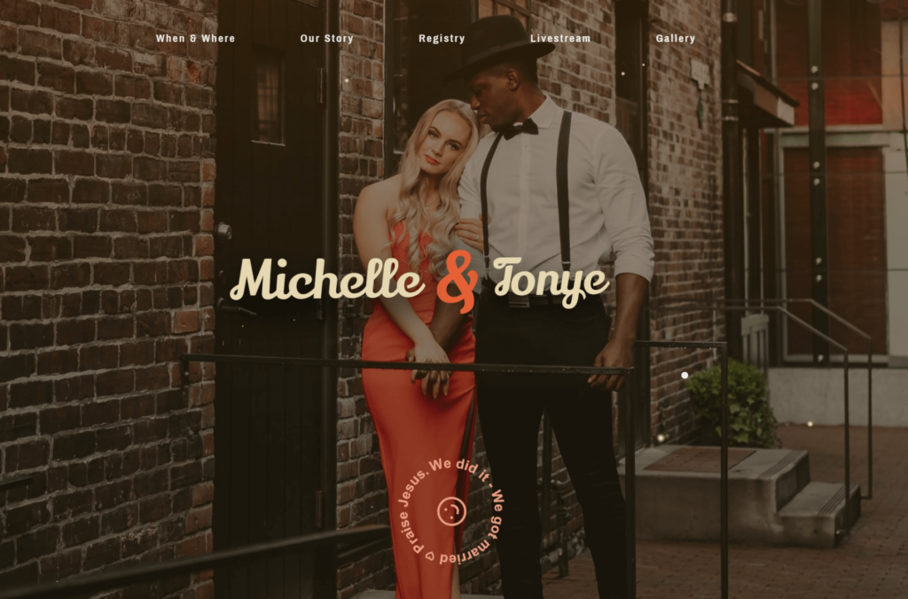 Michelle and Tonye Wedding Site