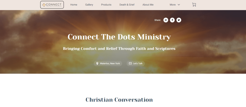 Connect The Dots Ministries Website