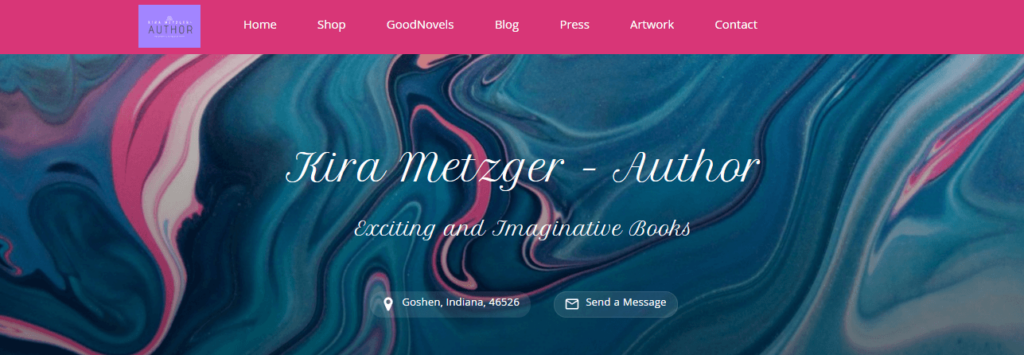 Kira Metzger Author Website