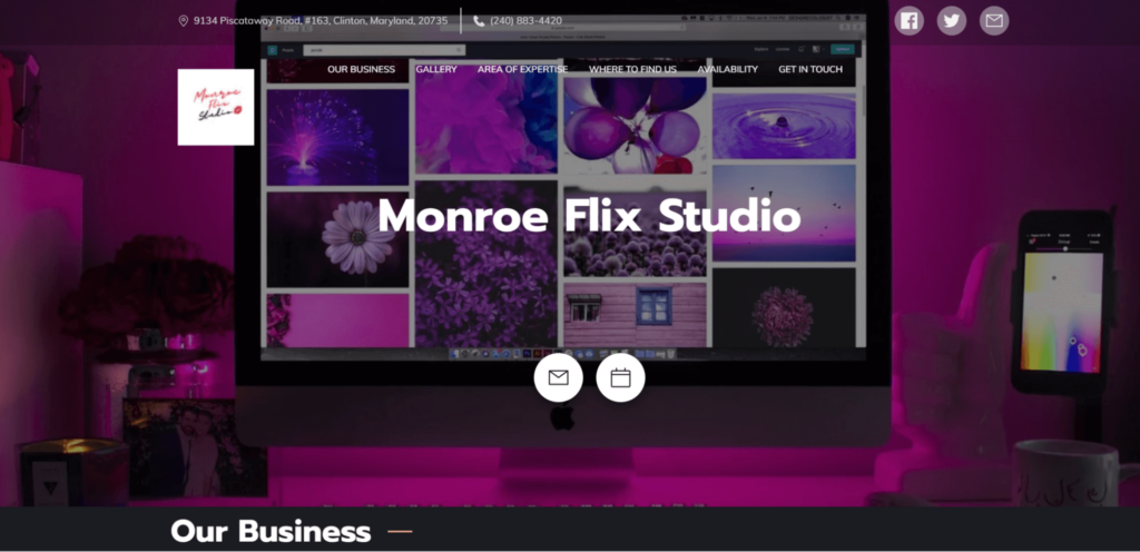 MonroeFlix Homepage