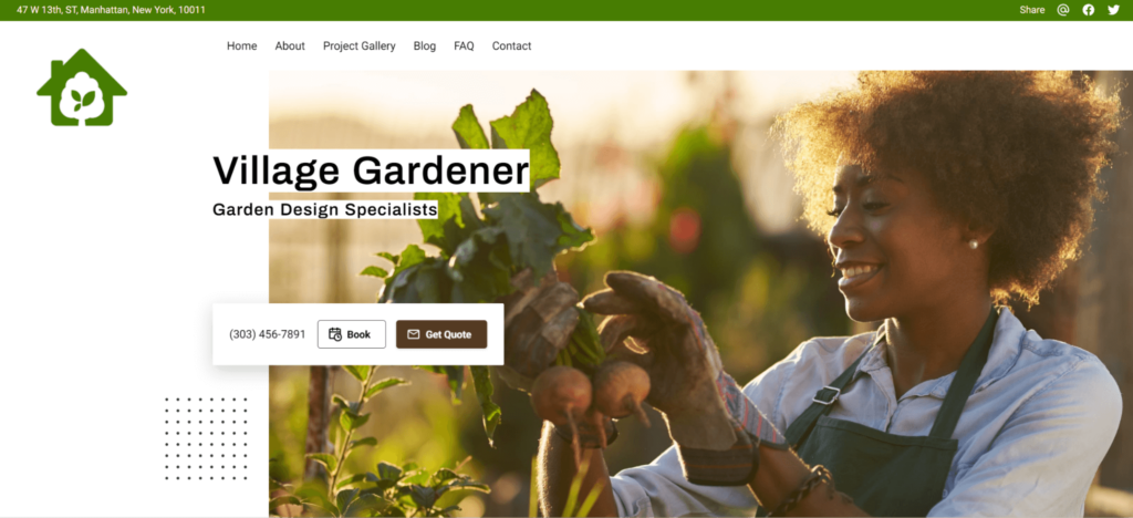 Village Gardener Homepage