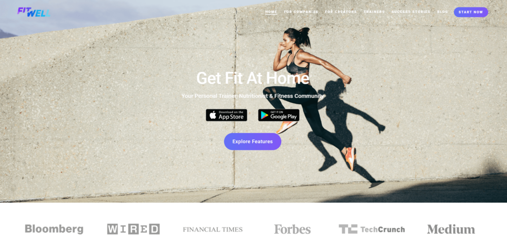 FitWell Personal Trainer App