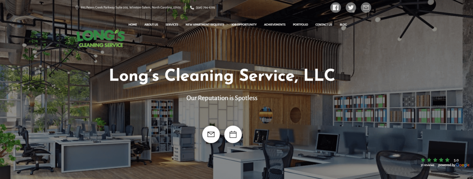 25 Cleaning Service site Examples and How To Create One
