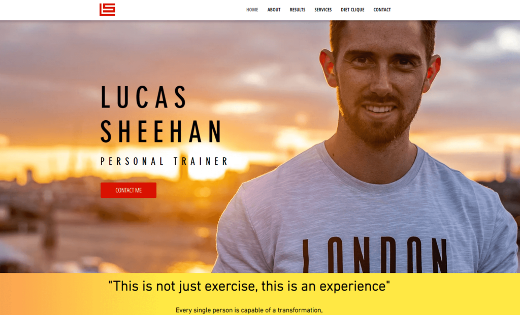 Lucas Sheeahn Personal Trainer