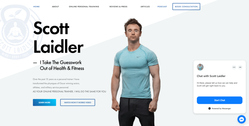 Scott Laidler Personal Trainer