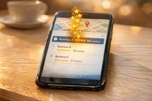 How Review Quantity Affects Local Search Rankings