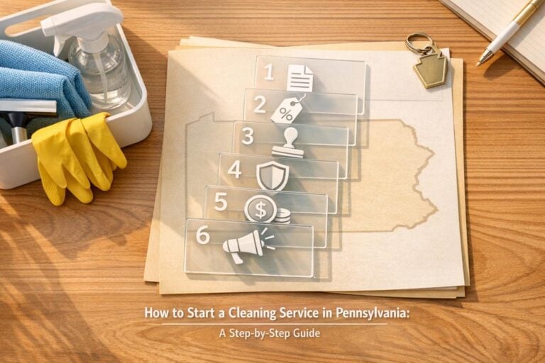 How to Start a Cleaning Service in Pennsylvania: A Step-by-Step Guide