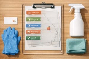 How to Start a Cleaning Service in Georgia: A Step-by-Step Guide