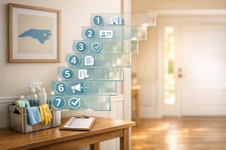 How to Start a Cleaning Service in North Carolina: A Step-by-Step Guide