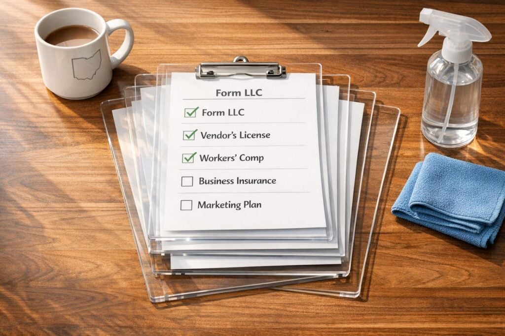 How to Start a Cleaning Service in Ohio: A Step-by-Step Guide