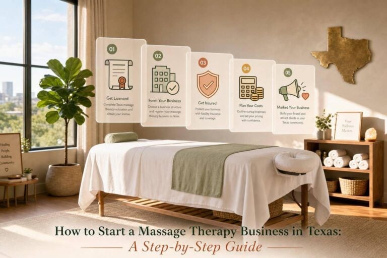 How to Start a Massage Therapy Business in Texas: A Step-by-Step Guide