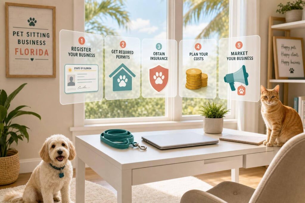 How to Start a Pet Sitting Business in Florida: A Step-by-Step Guide