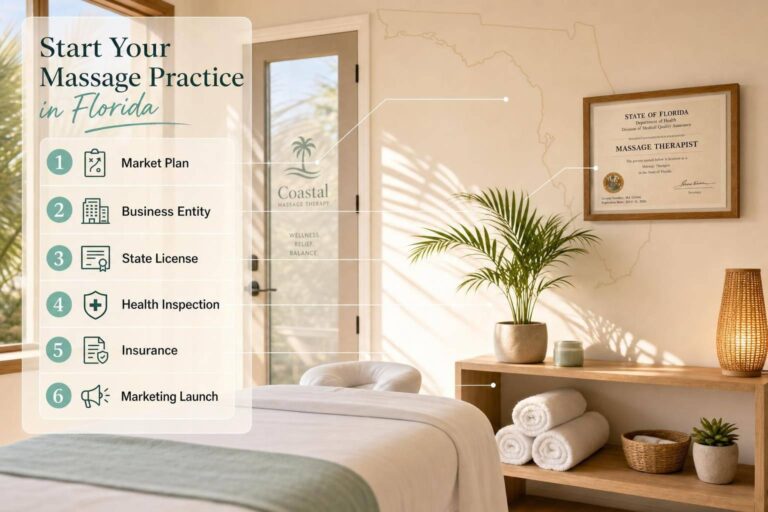 How to Start a Massage Therapy Business in Florida: A Step-by-Step Guide