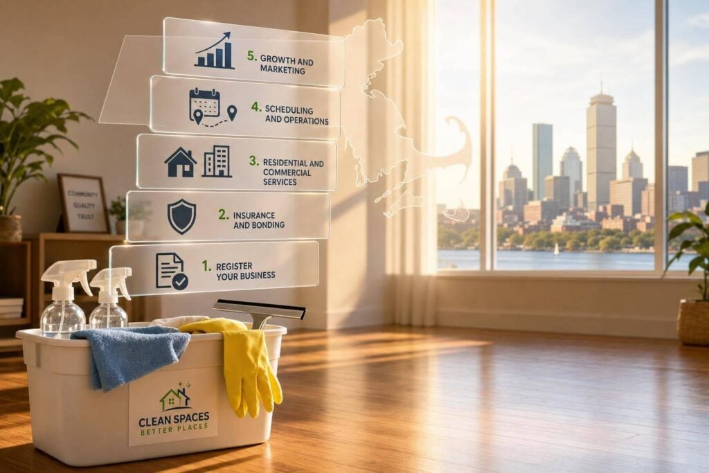 How to Start a Cleaning Service in Massachusetts: A Step-by-Step Guide