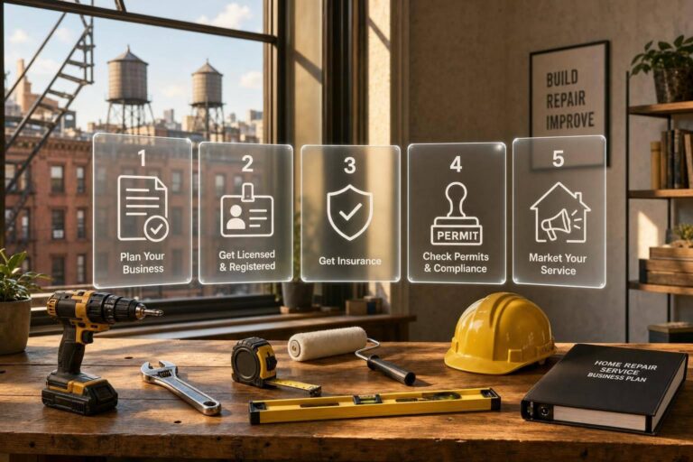 How to Start a Home Repair Service in New York: A Step-by-Step Guide